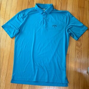 Callaway Teal Opti-Dri Polo